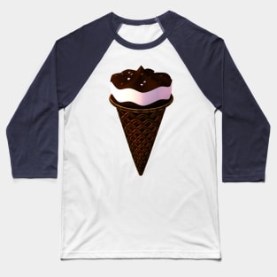 Cornetto 3d colors Baseball T-Shirt